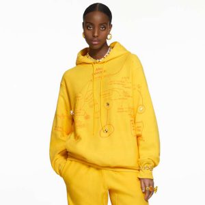 ADVISORY BOARD CRYSTALS Colored Objects hoodie, Yellow