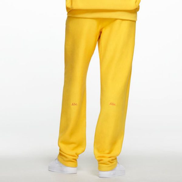 ADVISORY BOARD CRYSTALS Colored Objects sweatpants, Yellow - Image 3