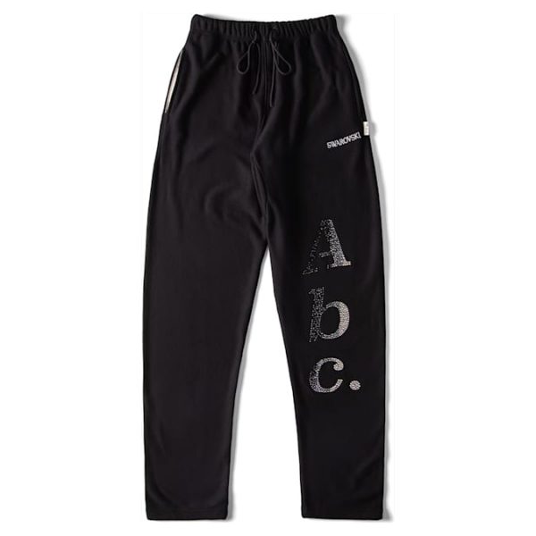 ADVISORY BOARD CRYSTALS Dazzling Colorless Objects sweatpants, Black - Image 2