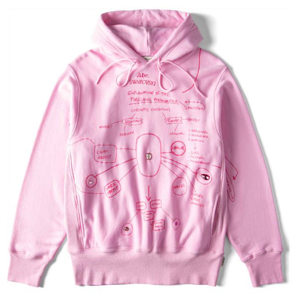 ADVISORY BOARD CRYSTALS Explanation of the Foregoing Phenomena hoodie, Pink - Image 2