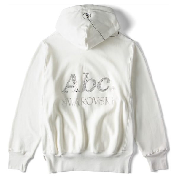 ADVISORY BOARD CRYSTALS Gray Objects Displaced by Refraction hoodie, White - Image 3