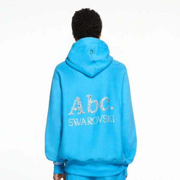 ADVISORY BOARD CRYSTALS Subjective Halos hoodie, Blue - Image 4