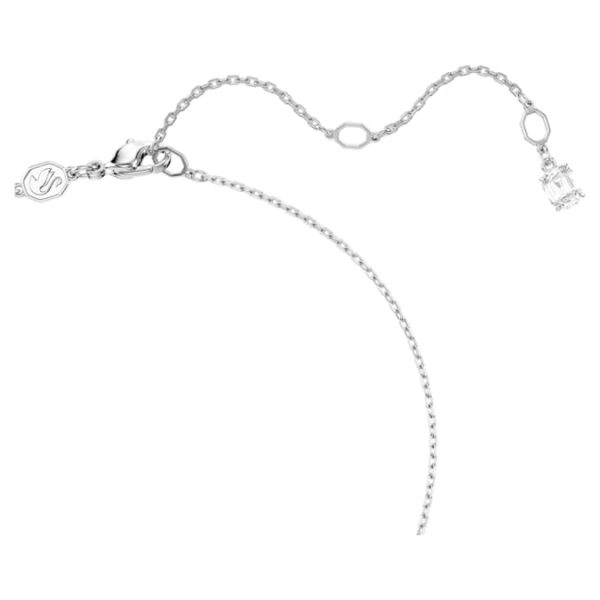 Ariana Grande x Swarovski set Mixed cuts, Heart, White, Rhodium plated - Image 4