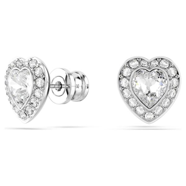 Ariana Grande x Swarovski set Mixed cuts, Heart, White, Rhodium plated - Image 7