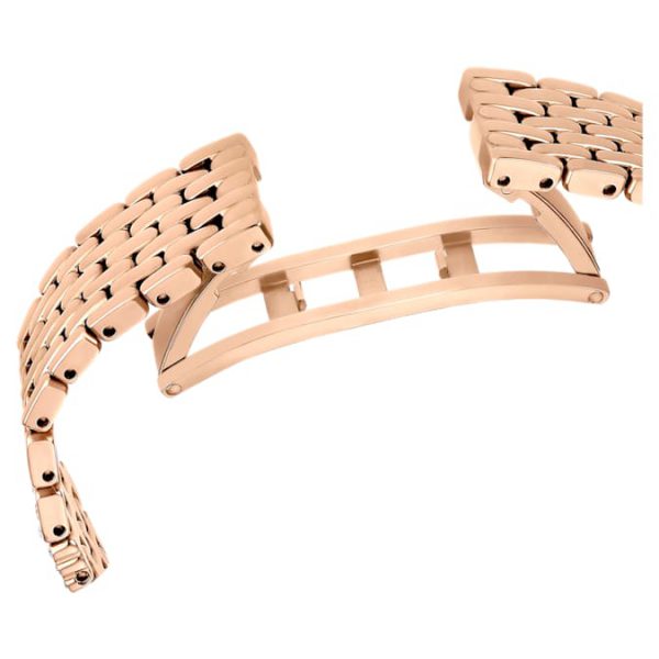 Attract watch Swiss Made, Full pavé, Crystal bracelet, Rose gold tone, Rose gold-tone finish - Image 8