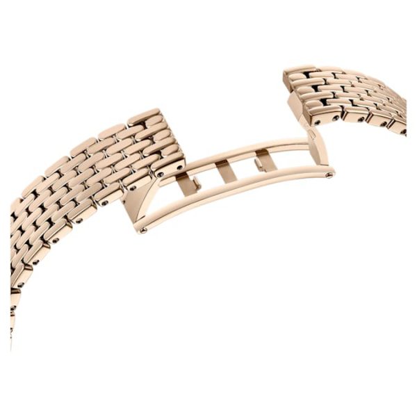 Attract watch Swiss Made, Pavé, Crystal bracelet, Gold tone, Champagne gold-tone finish - Image 7