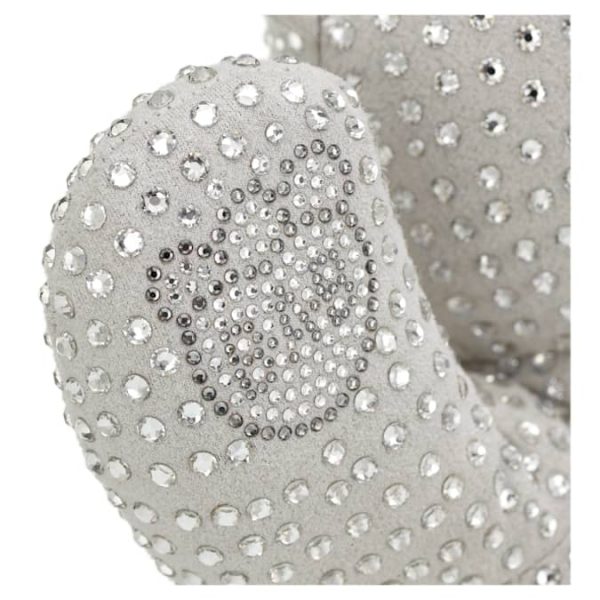 Build-A-Bear Limited edition, Fully encrusted collectible featuring Swarovski® crystals, Teddy bear, Gray - Image 3