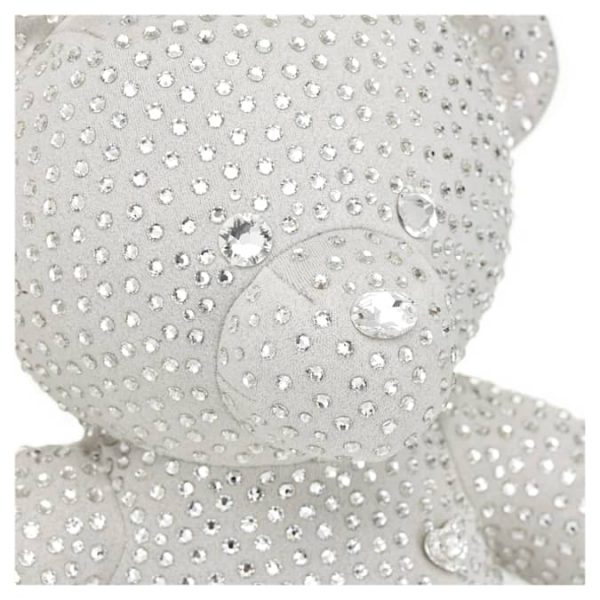 Build-A-Bear Limited edition, Fully encrusted collectible featuring Swarovski® crystals, Teddy bear, Gray - Image 2