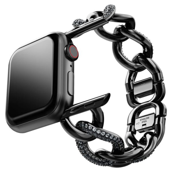 Chain strap For Apple Watch® 40mm & 41mm, Black, Black finish - Image 3