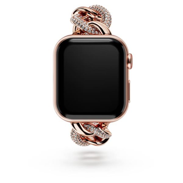 Chain strap For Apple Watch® 40mm & 41mm, Rose gold tone, Rose gold-tone finish - Image 3