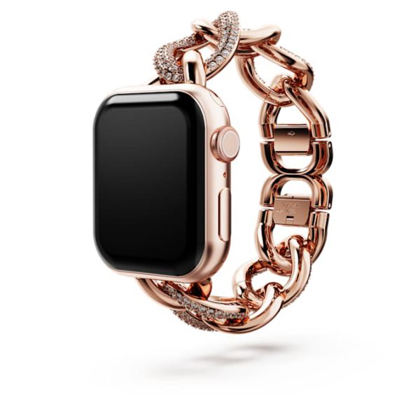 Chain strap For Apple Watch® 40mm & 41mm, Rose gold tone, Rose gold-tone finish - Image 2