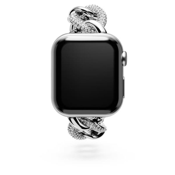Chain strap For Apple Watch® 40mm & 41mm, Silver tone, Stainless steel - Image 5