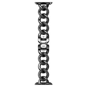Chain strap For Apple Watch® 40mm & 41mm, Black, Black finish
