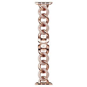 Chain strap For Apple Watch® 40mm & 41mm, Rose gold tone, Rose gold-tone finish
