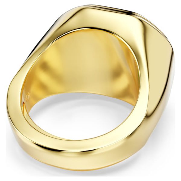 Chroma cocktail ring Octagon cut, Blue, Gold-tone plated - Image 5
