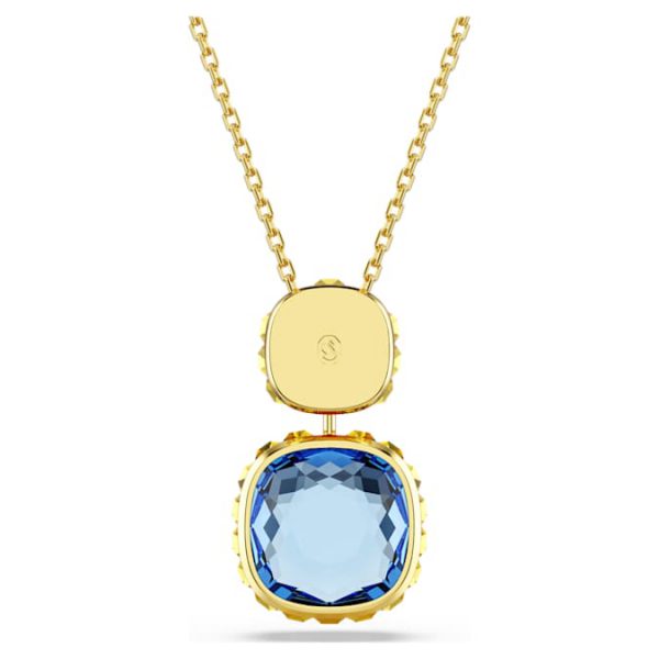 Chroma pendant Cushion cut, Multicolored, Gold-tone plated - Image 5