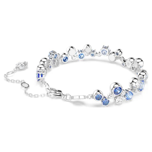 Constella bracelet Mixed cuts, Blue, Rhodium plated - Image 6