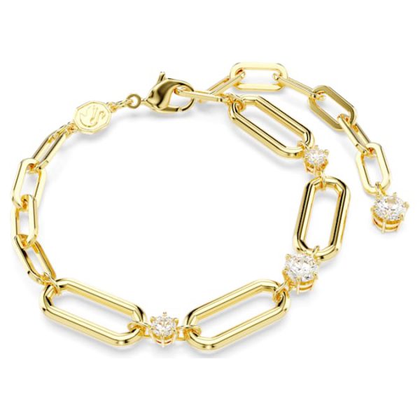 Constella bracelet White, Gold-tone plated - Image 2