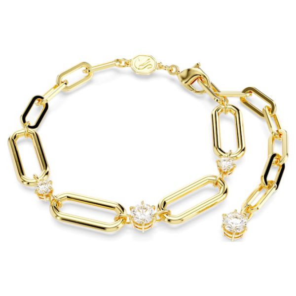 Constella bracelet White, Gold-tone plated - Image 3