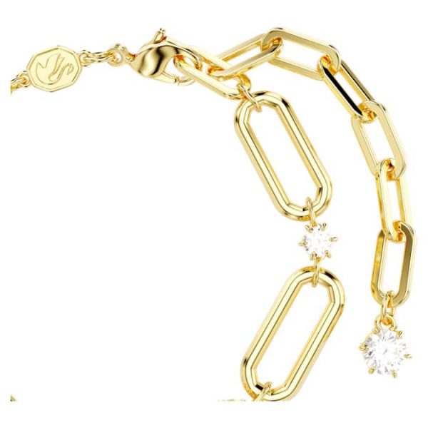 Constella bracelet White, Gold-tone plated - Image 4