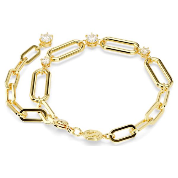 Constella bracelet White, Gold-tone plated - Image 5