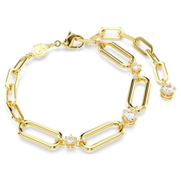 Constella bracelet White, Gold-tone plated - Image 6