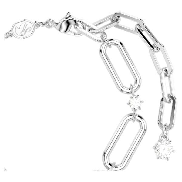 Constella bracelet White, Rhodium plated - Image 4