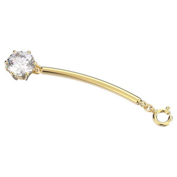 Constella extender Round cut, White, Gold-tone plated - Image 2