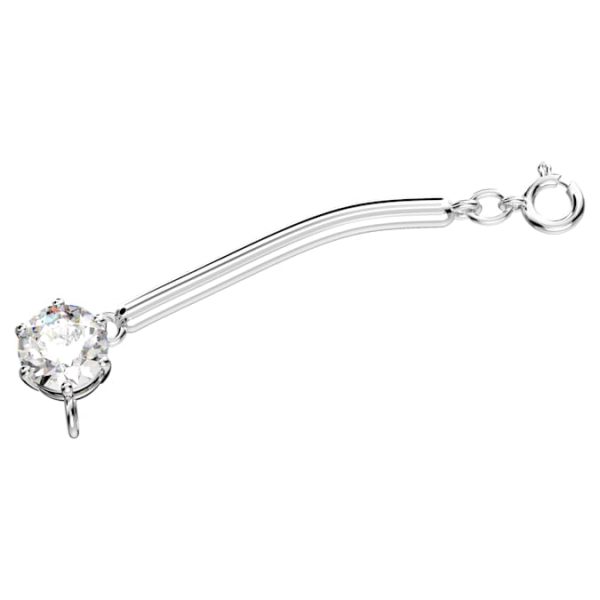 Constella extender Round cut, White, Rhodium plated - Image 3