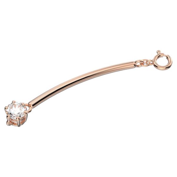 Constella extender Round cut, White, Rose gold-tone plated - Image 3