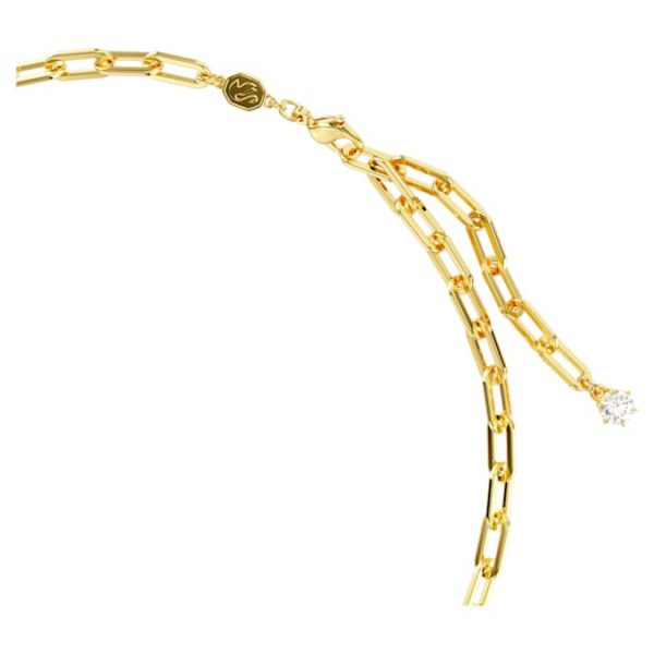 Constella necklace White, Gold-tone plated - Image 4