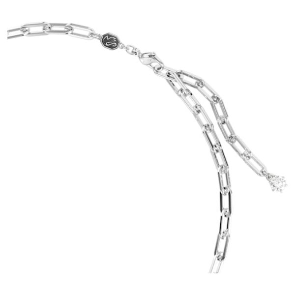 Constella necklace White, Rhodium plated - Image 4