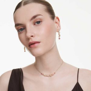 Constella set Mixed cuts, Multicolored, Gold-tone plated