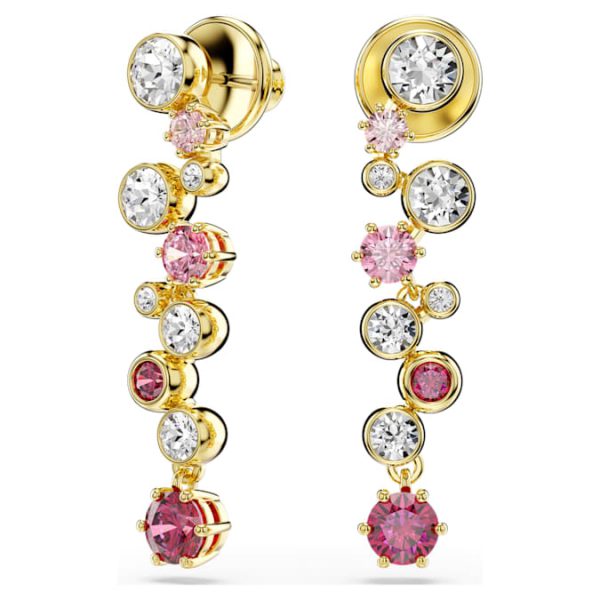 Constella set Mixed cuts, Multicolored, Gold-tone plated - Image 6