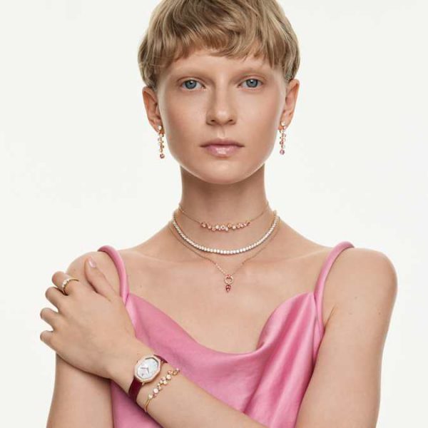 Constella set Mixed cuts, Multicolored, Gold-tone plated - Image 8