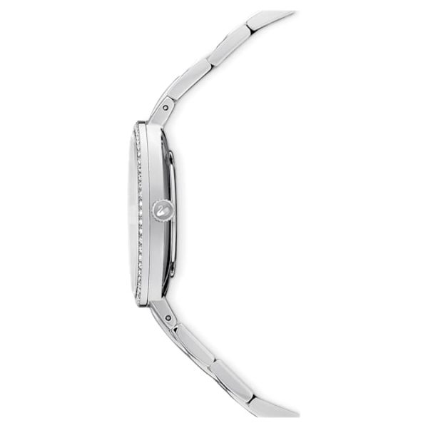 Cosmopolitan watch Swiss Made, Metal bracelet, Silver tone, Stainless steel - Image 3