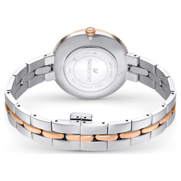 Cosmopolitan watch Swiss Made, Metal bracelet, White, Mixed metal finish - Image 4