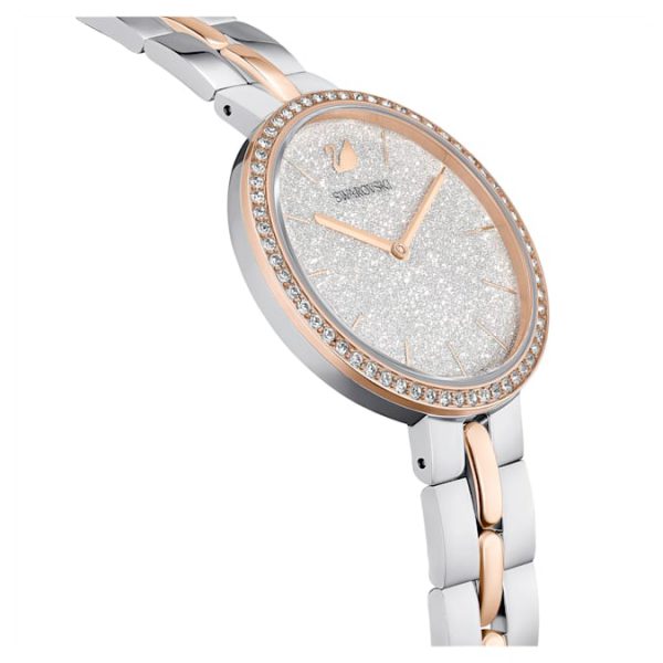 Cosmopolitan watch Swiss Made, Metal bracelet, White, Mixed metal finish - Image 6
