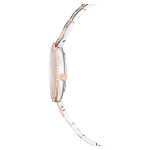 Cosmopolitan watch Swiss Made, Metal bracelet, White, Mixed metal finish - Image 8