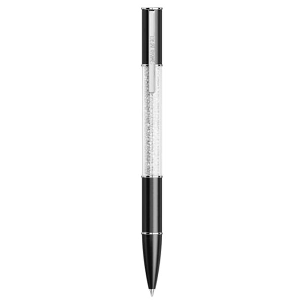Crystalline ballpoint pen Black, Rhodium plated - Image 2
