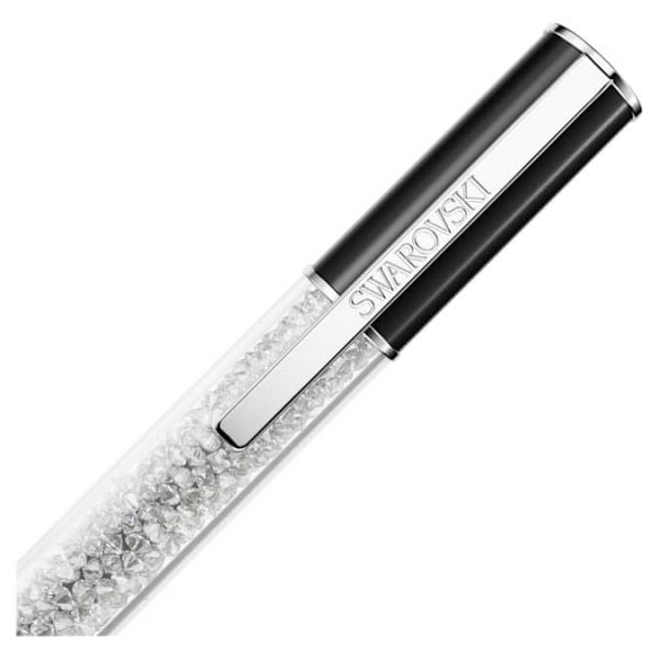 Crystalline ballpoint pen Black, Rhodium plated - Image 3