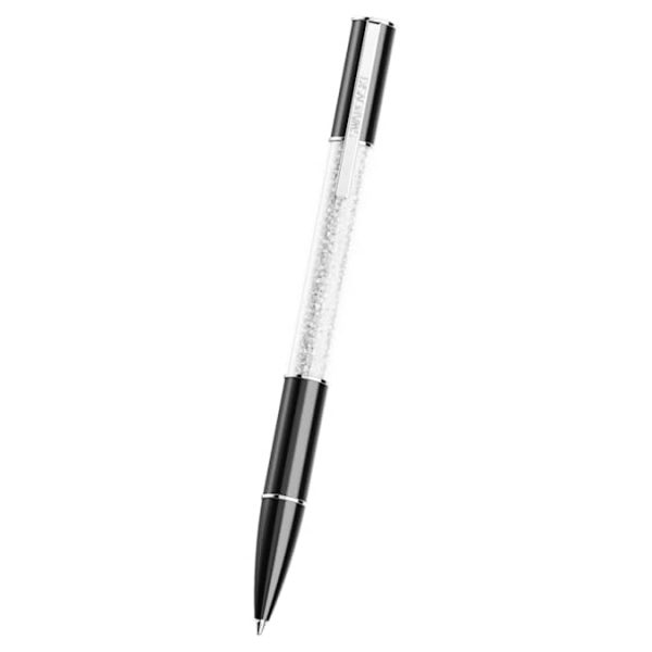 Crystalline ballpoint pen Black, Rhodium plated - Image 5
