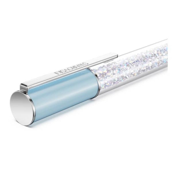 Crystalline ballpoint pen Blue, Chrome plated - Image 5