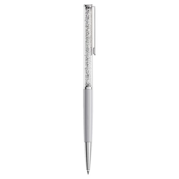 Crystalline ballpoint pen Gray, Gray lacquered, Chrome Plated - Image 2