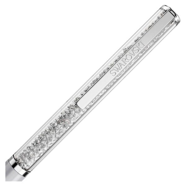 Crystalline ballpoint pen Gray, Gray lacquered, Chrome Plated - Image 3