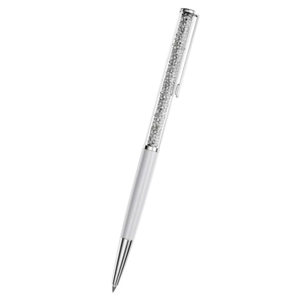 Crystalline ballpoint pen Gray, Gray lacquered, Chrome Plated - Image 5