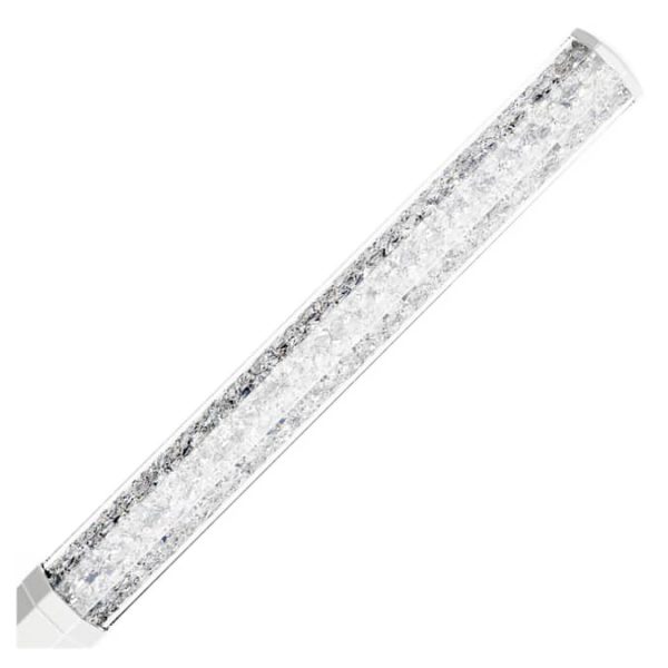 Crystalline ballpoint pen Octagon shape, White, White lacquered - Image 3