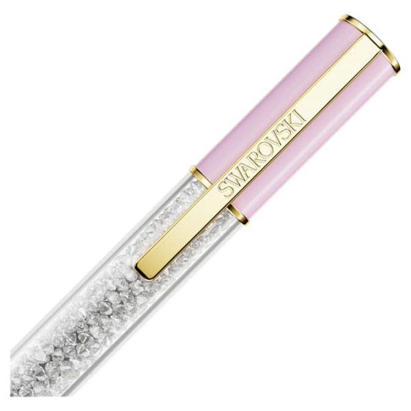 Crystalline ballpoint pen Pink, Gold-tone plated - Image 3
