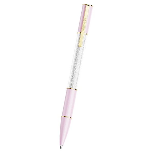 Crystalline ballpoint pen Pink, Gold-tone plated - Image 5