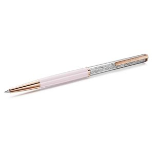 Crystalline ballpoint pen Pink, Pink lacquered, Rose gold-tone plated